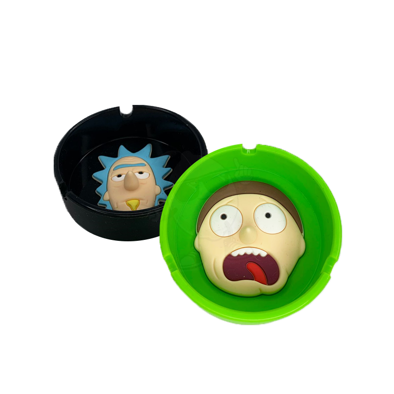 Cinzeiro silicone Rick Morty