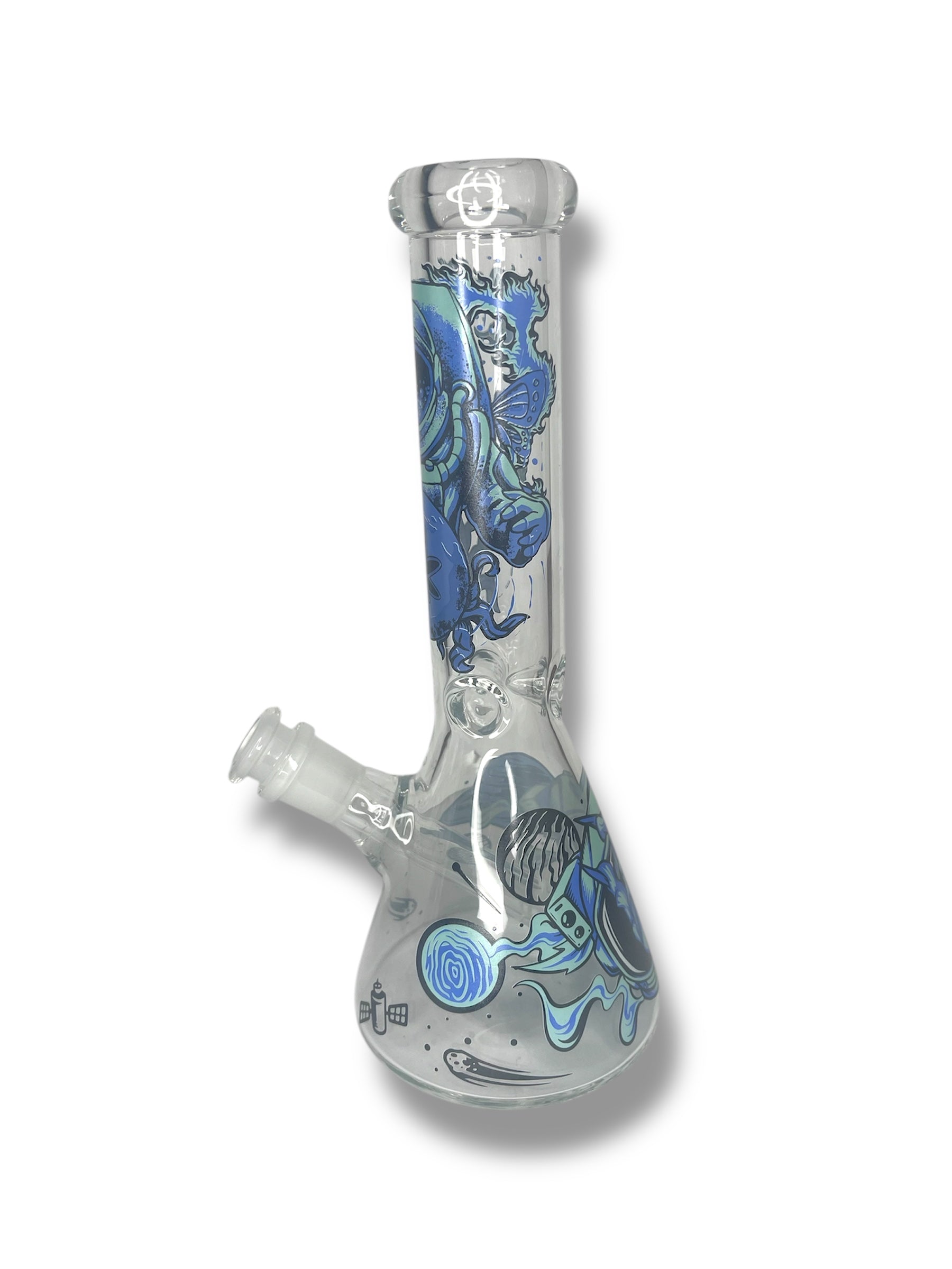 Bong de vidro Sadhu Viagem Descoberta Átomo 26CM