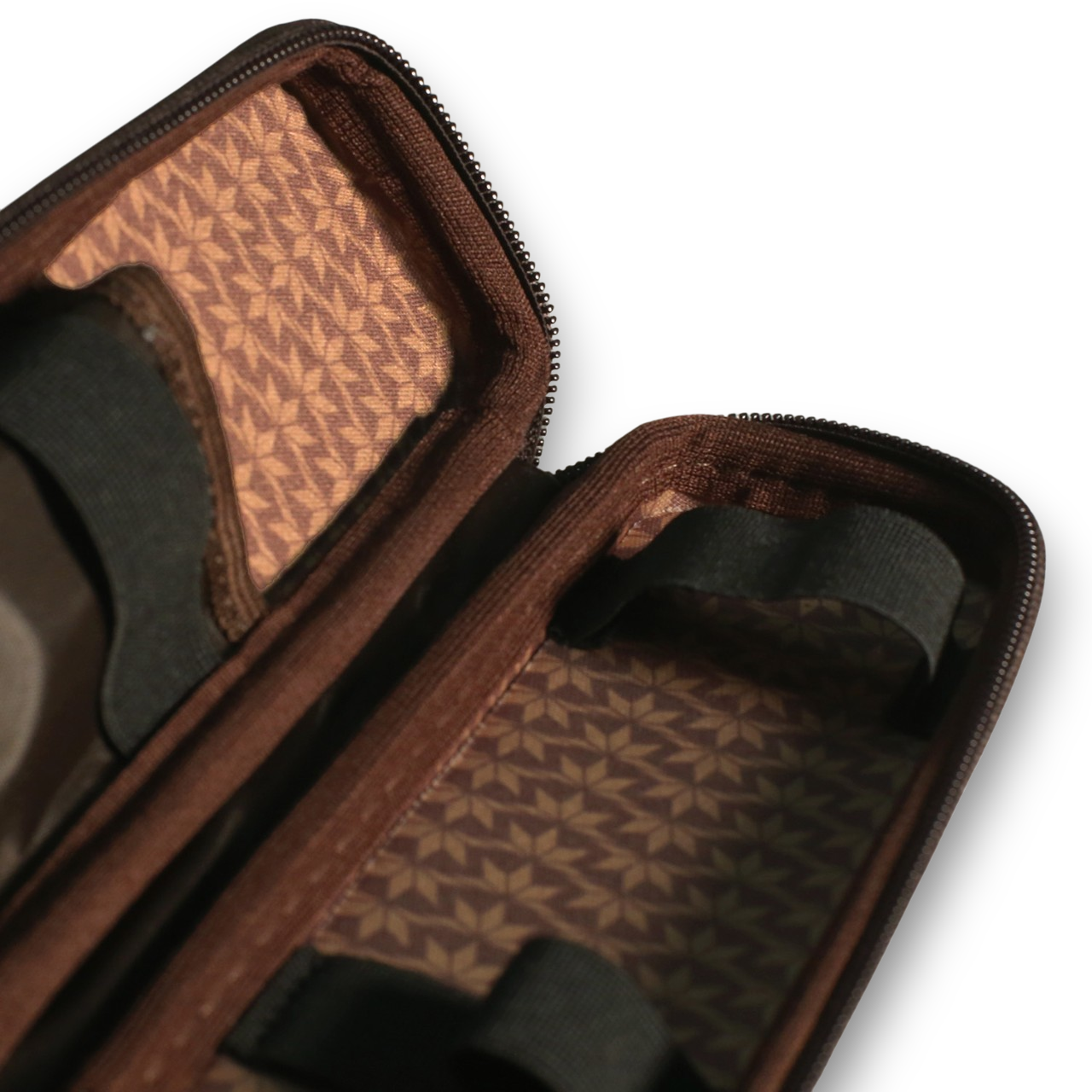 Case Puff Slim Marrom