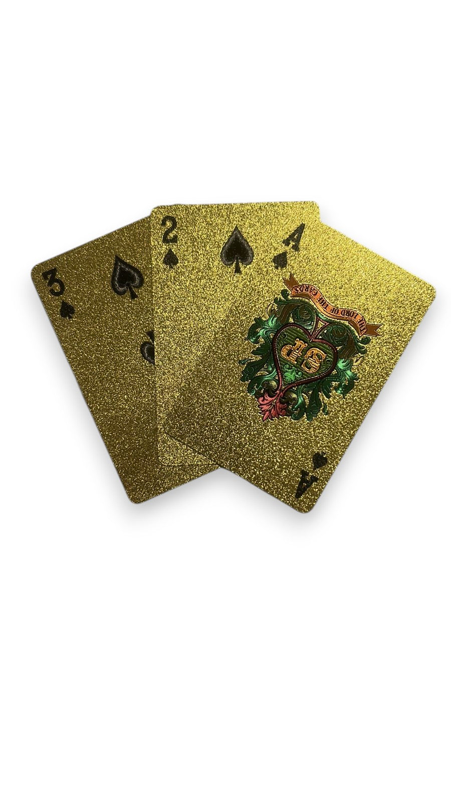 Baralho de Cartas Dolar Dourado