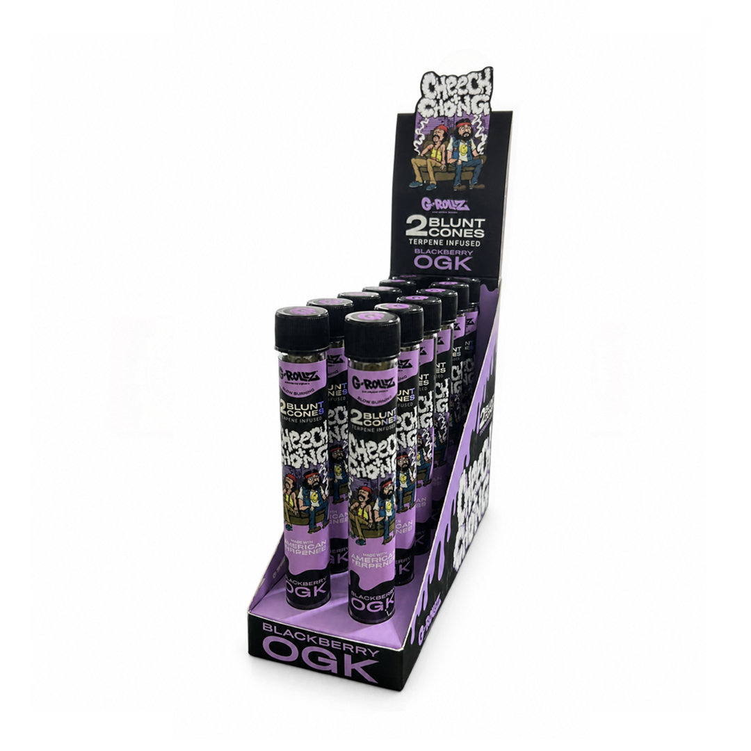 Display Blunt Cone G-Rollz Cheech+Chong C/12