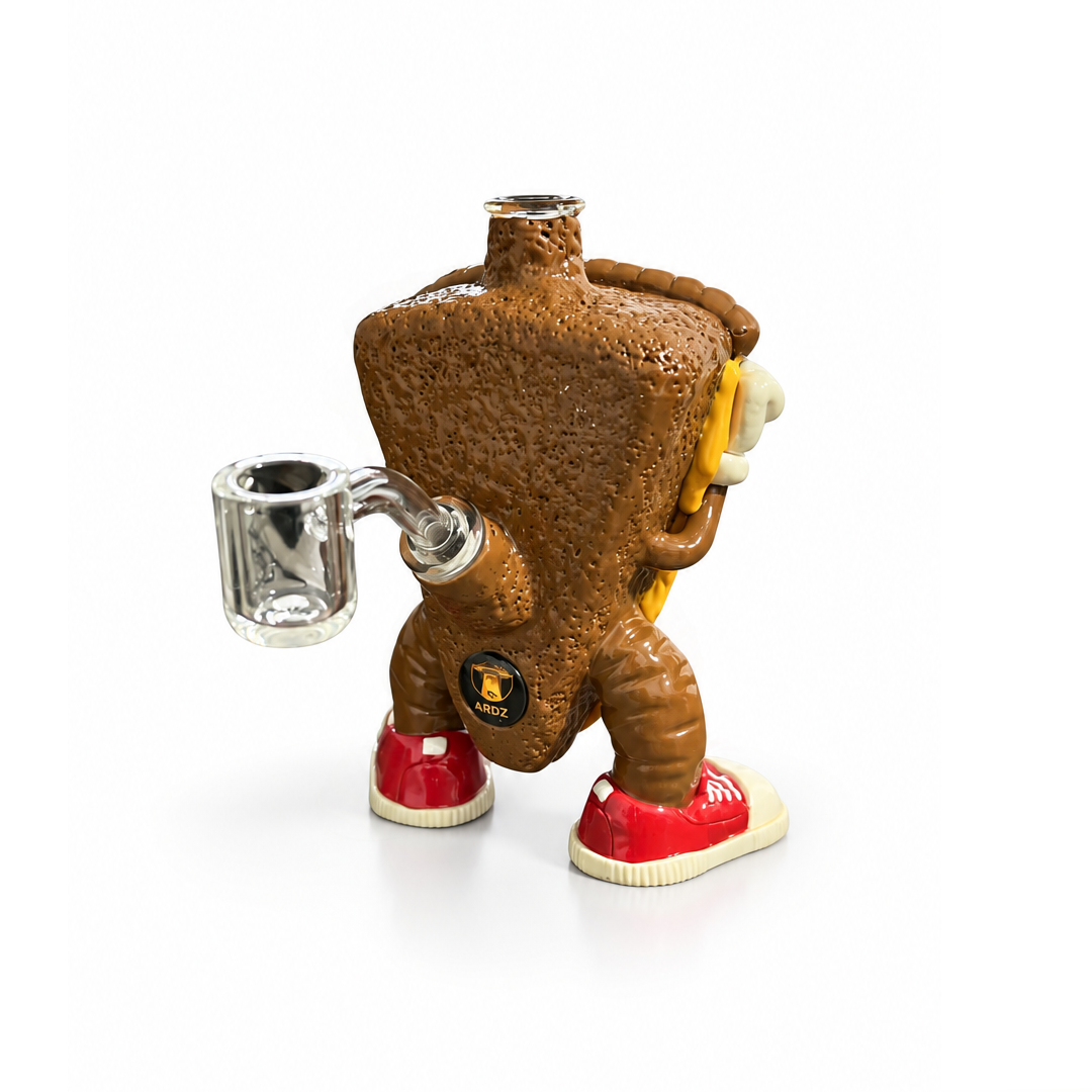 Bong de Vidro Abduzido Pizza 17CM