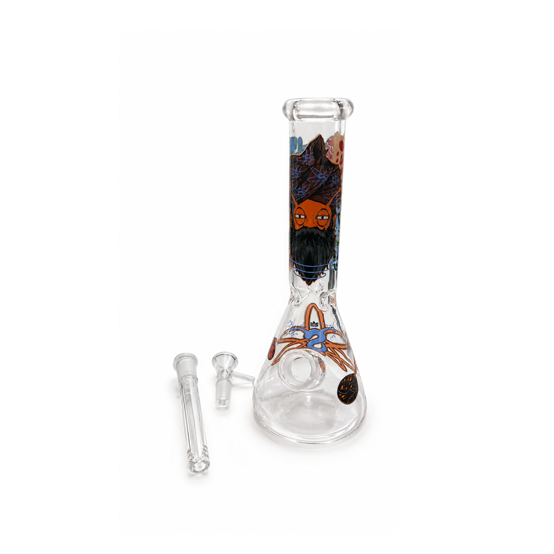 Bong de Vidro Sadhu Galáctico 26CM