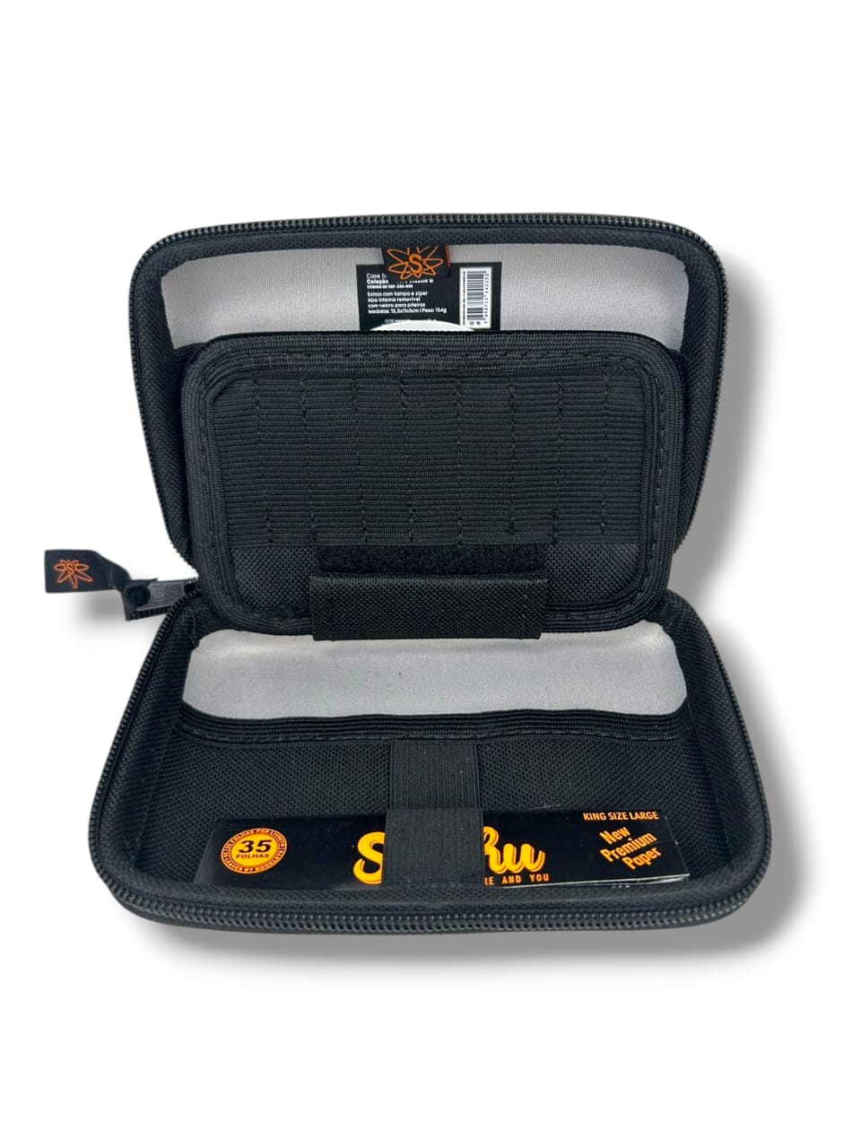 Case Sadhu Cinza Clássica Grande