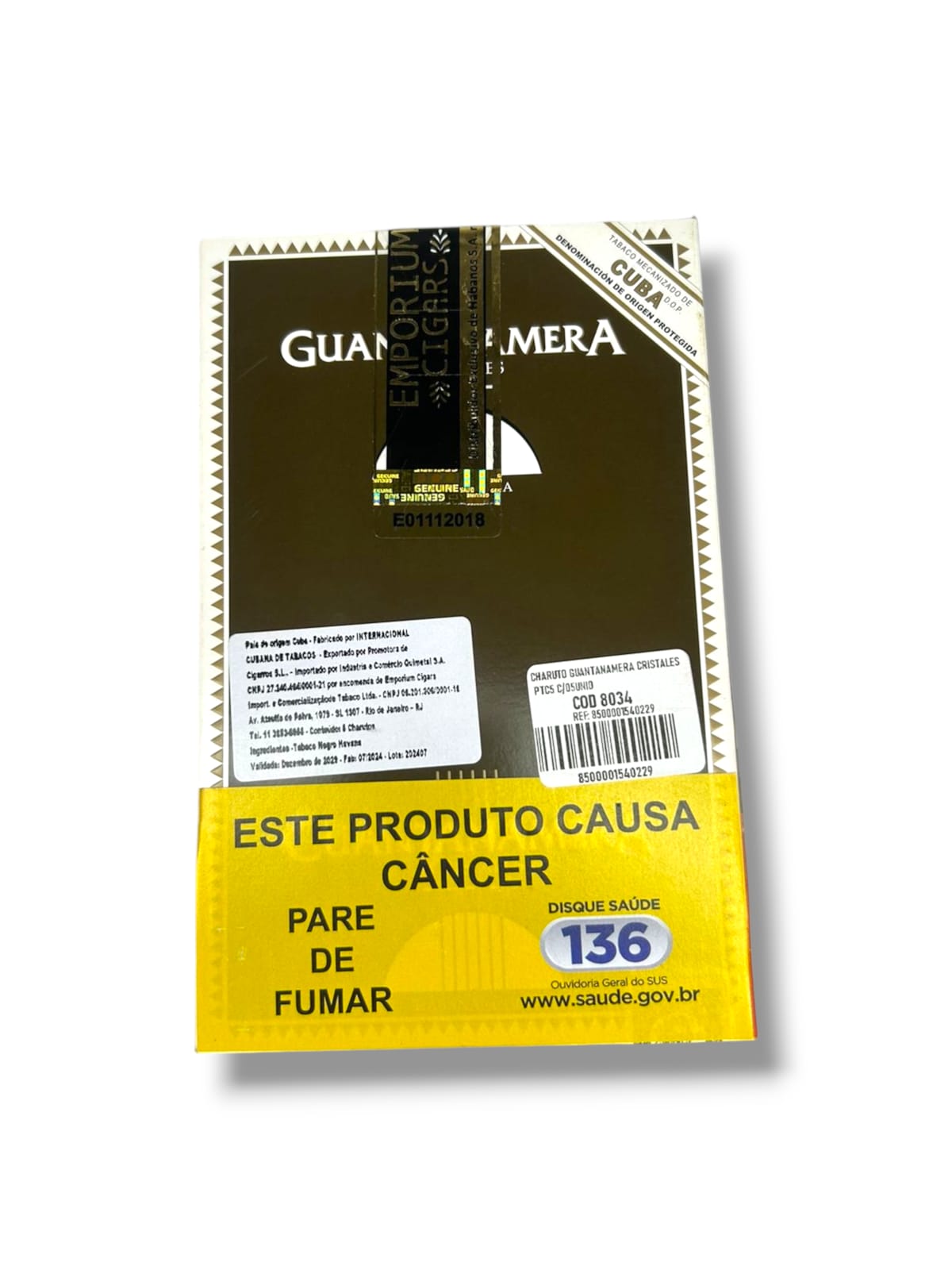 Charuto Guantanamera Cristales C/5