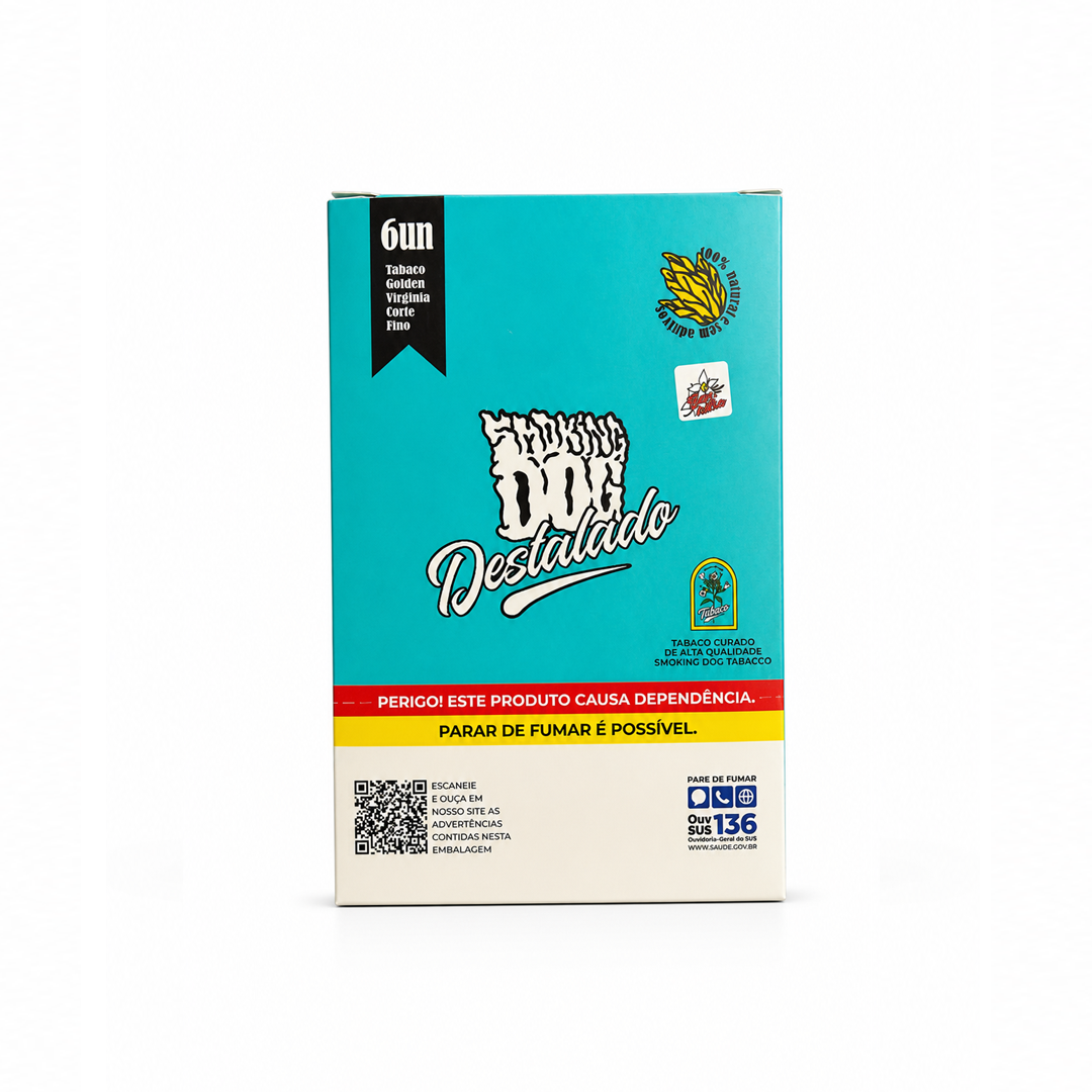 Caixa de Blunt Folha de Tabaco Smoking Dog C/6
