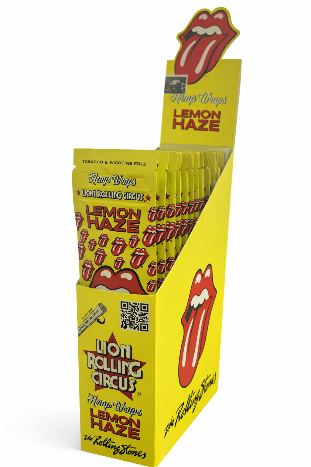Caixa de Blunt Terpenada Lion Rolling Stones Lemon Haze C/25