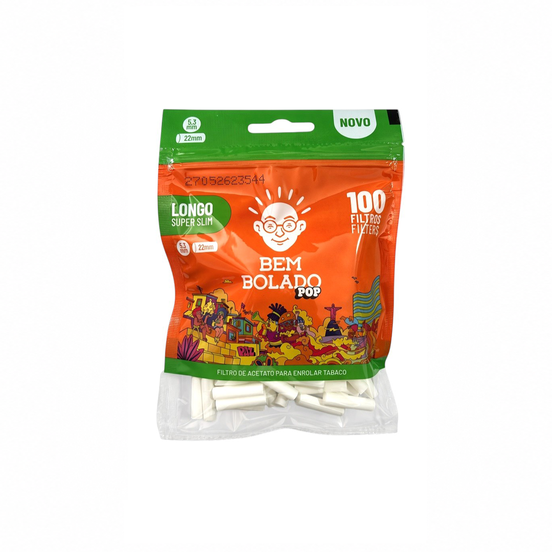 Caixa de Filtro Bem Bolado Pop Longo Super Slim C/10