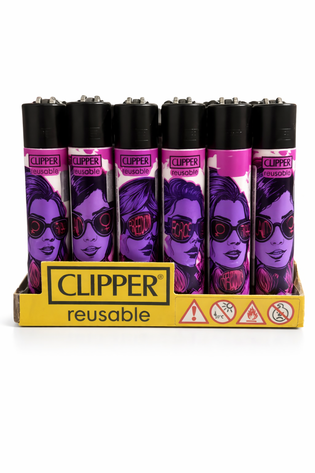 Caixa de Isqueiro Clipper Womens Day C/24