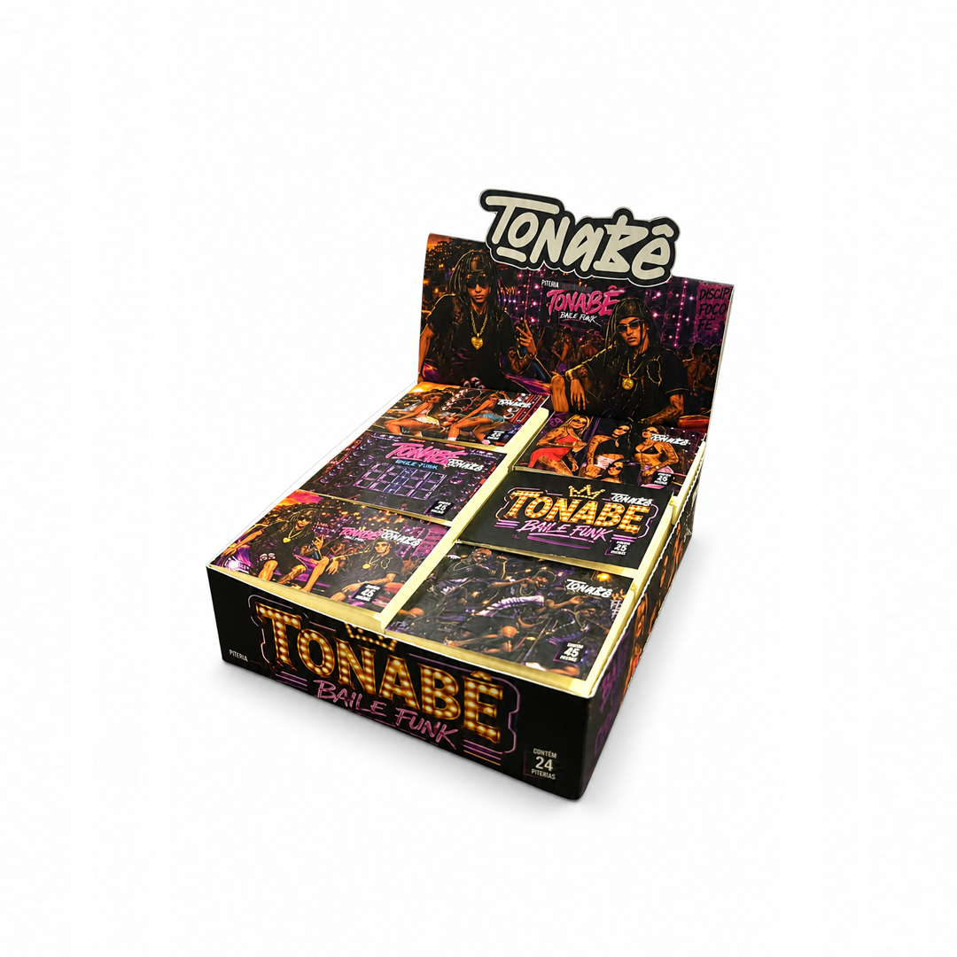 Caixa de Piteira Tonabê Baile Funk Extra Large C/24