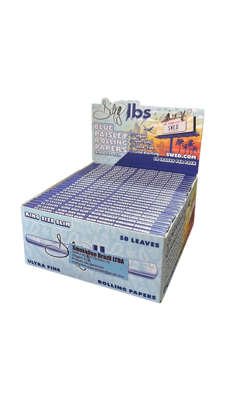 Caixa de Seda Snoop Dogg Lbs Slim Paisley C/50