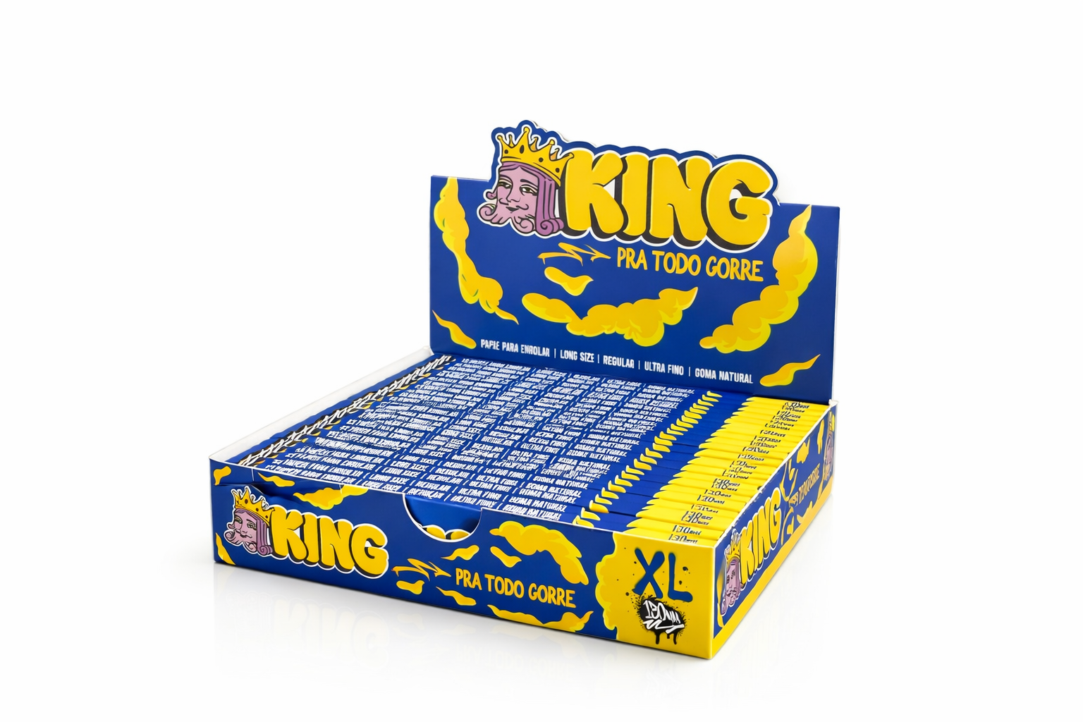 Caixa de Seda King Paper Longa K.S C/25