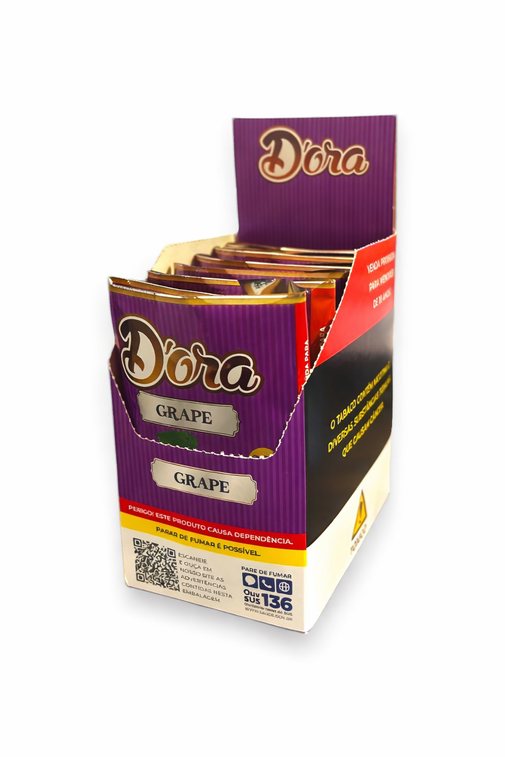 Caixa de Tabaco Dora Uva 20g C/6