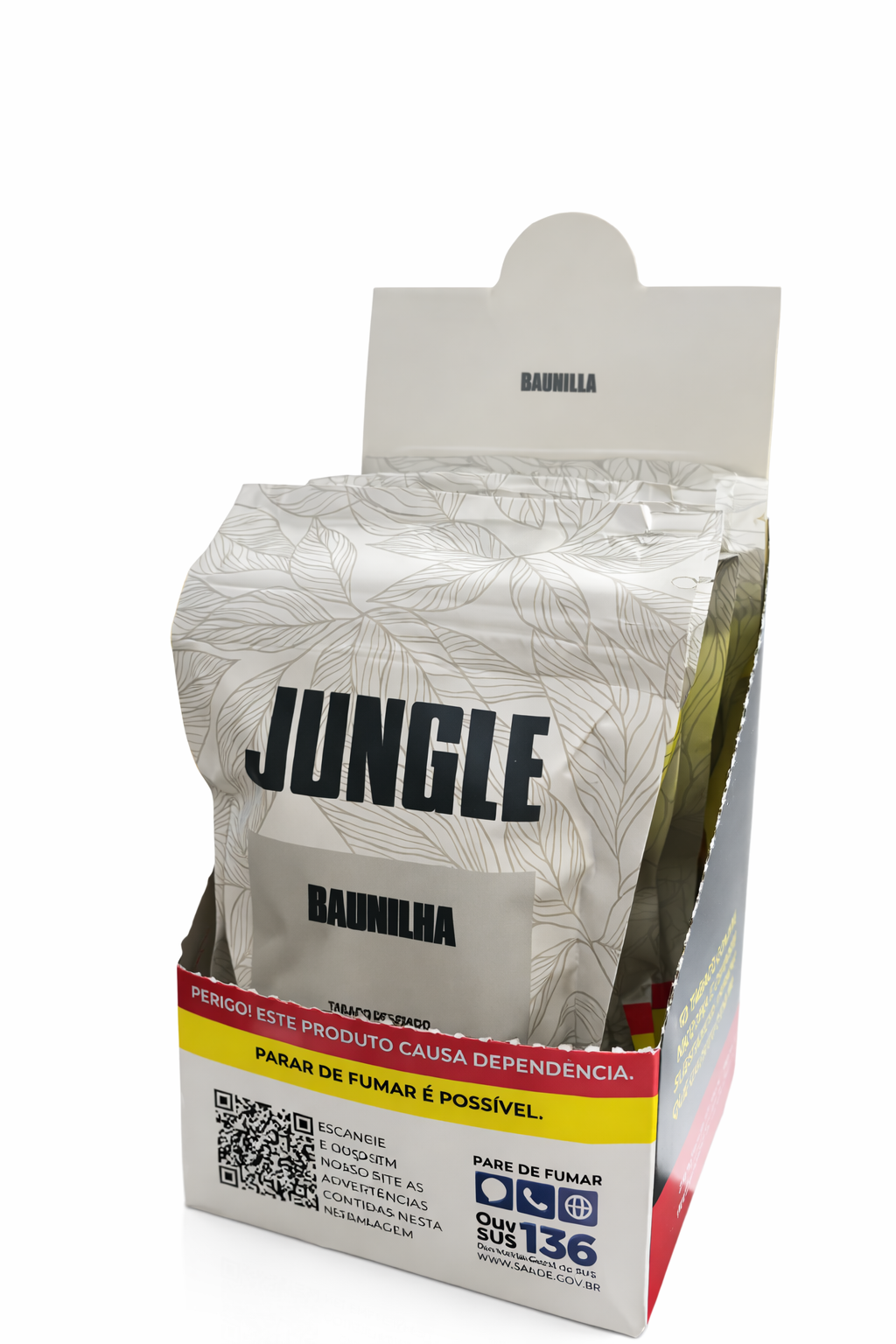 Caixa de Tabaco Jungle Baunilha 20G C/5