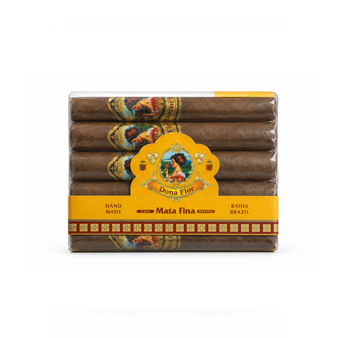 Caixa de Charuto Dona Flor Mata Fina Pequeno C/25