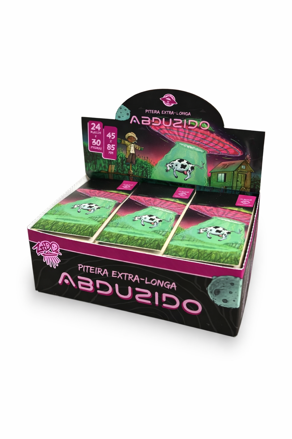 Caixa de Piteira Abduzido Extra Longa C/24