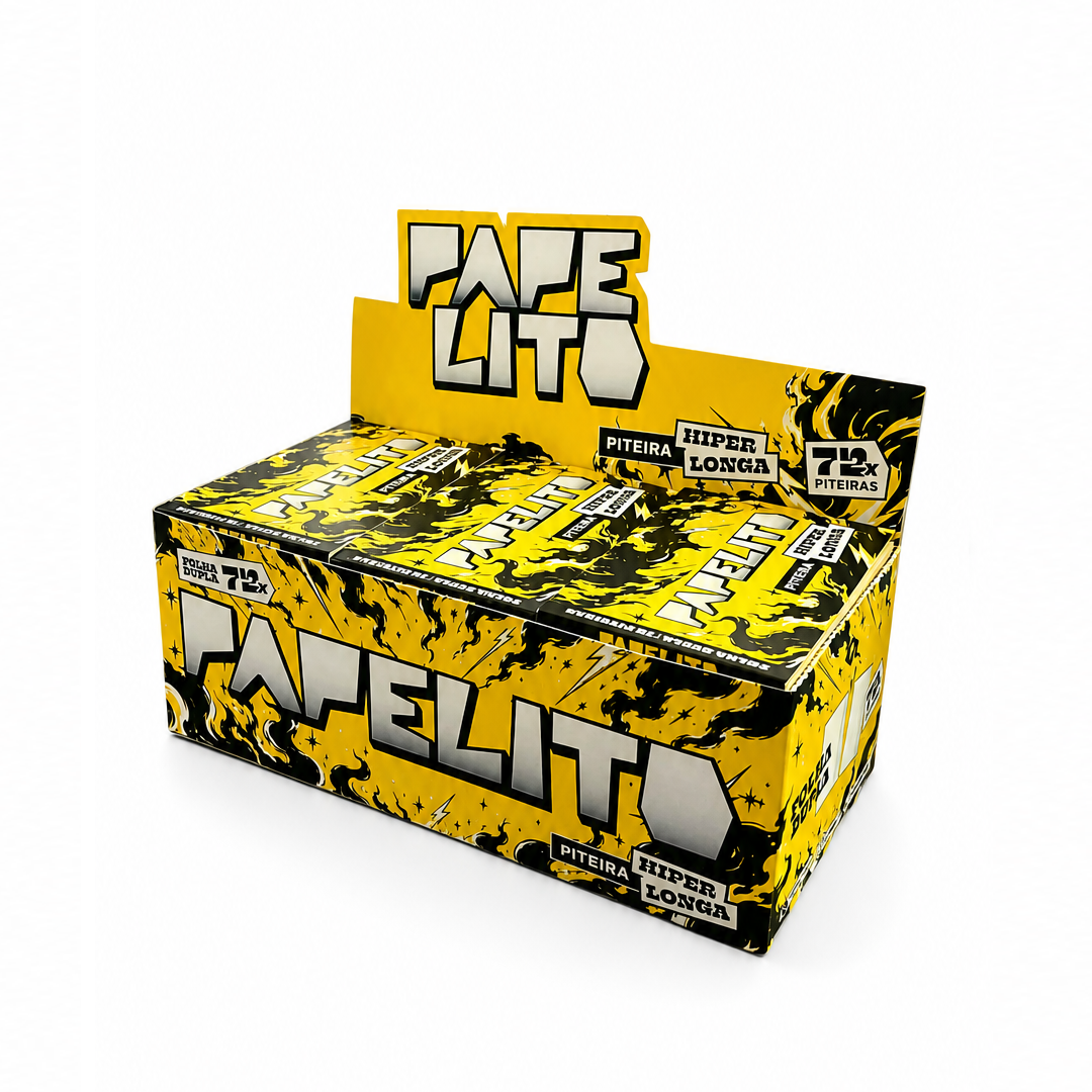Caixa de Piteira Papelito Hiperlonga C/30