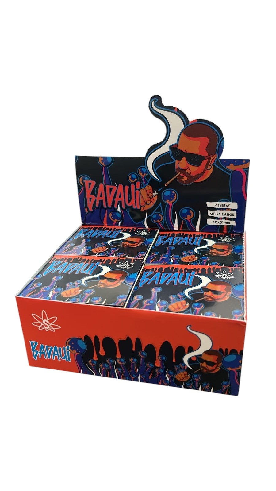 Caixa de Piteira Sadhu Mega Large Badaui C/20