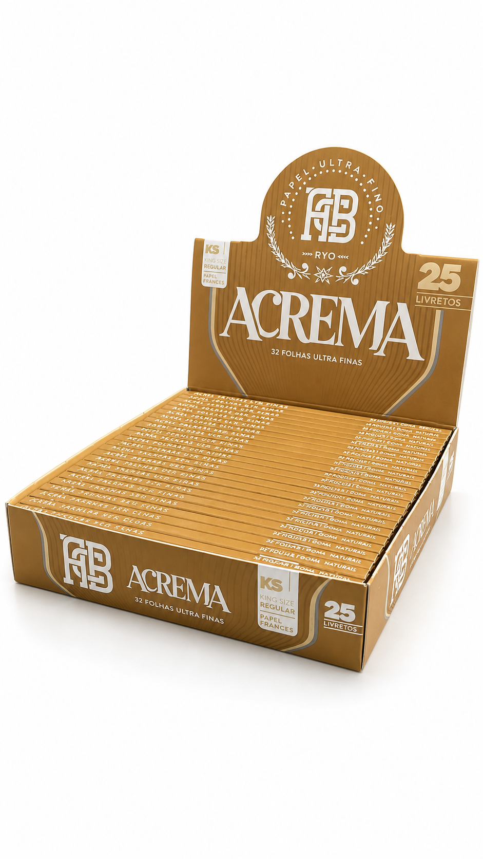 Caixa de Seda ACrema Brown K.S C/25