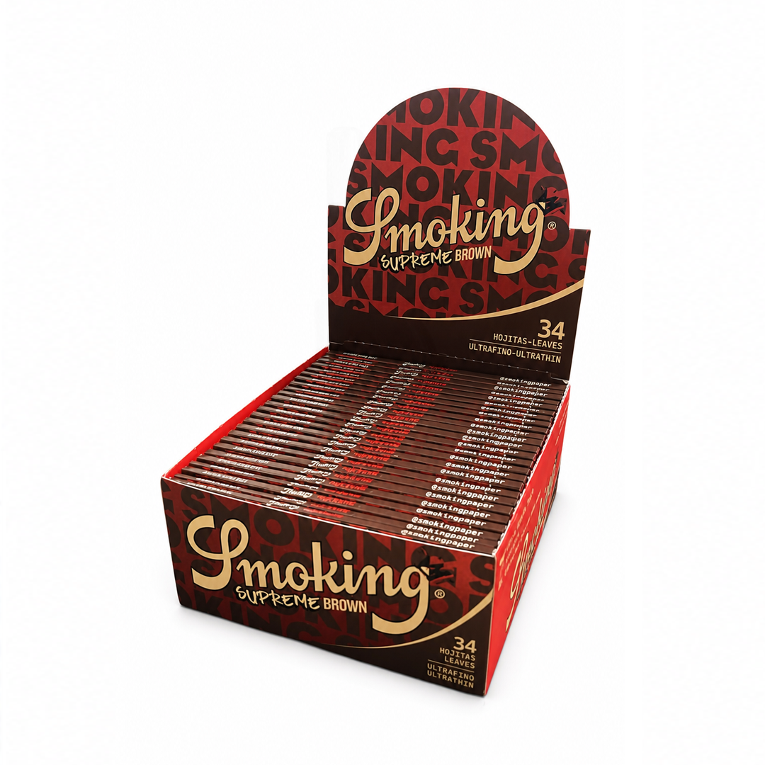 Caixa de Seda Smoking Supreme Brown K.S