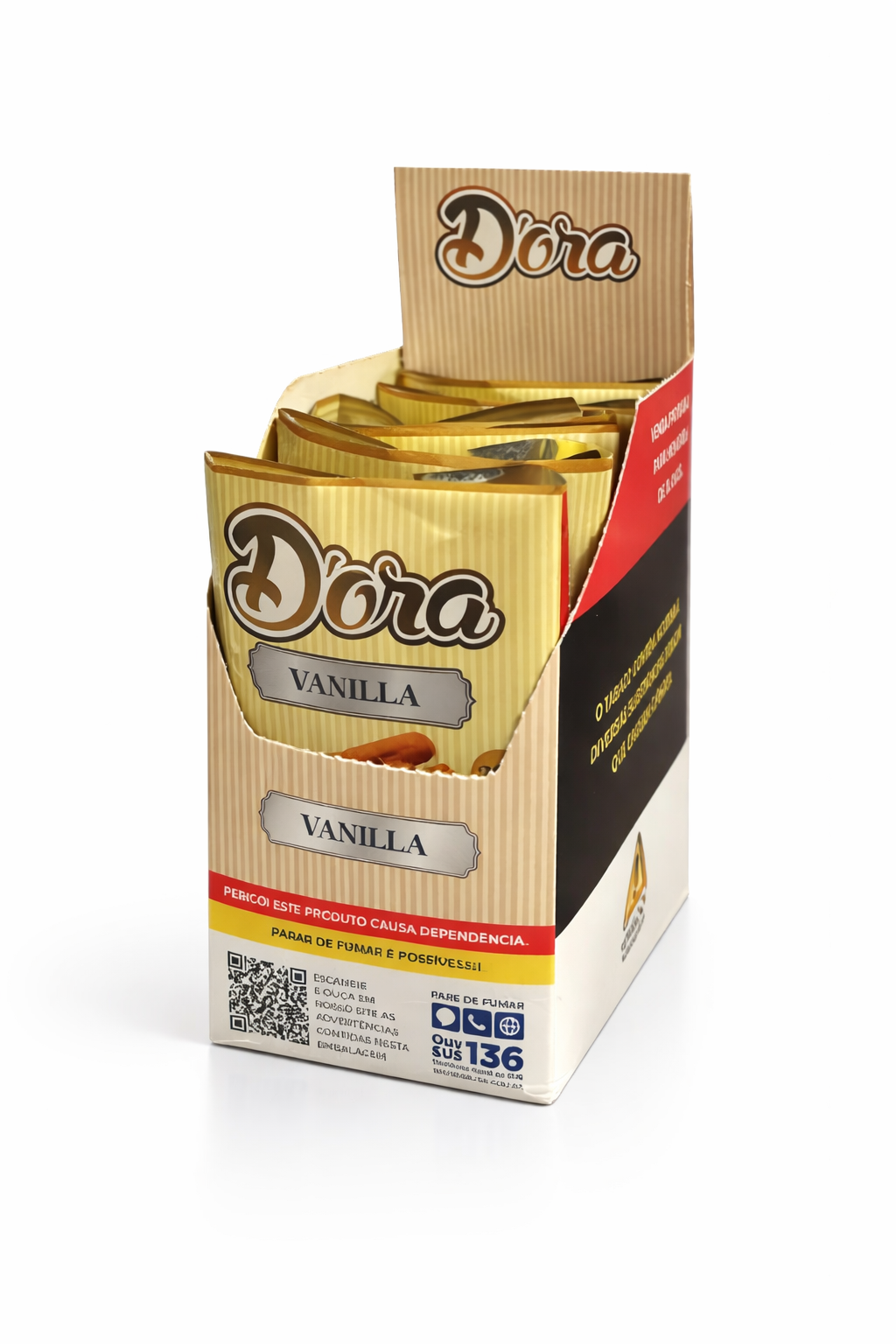 Caixa de Tabaco Dora Baunilha 20g C/6