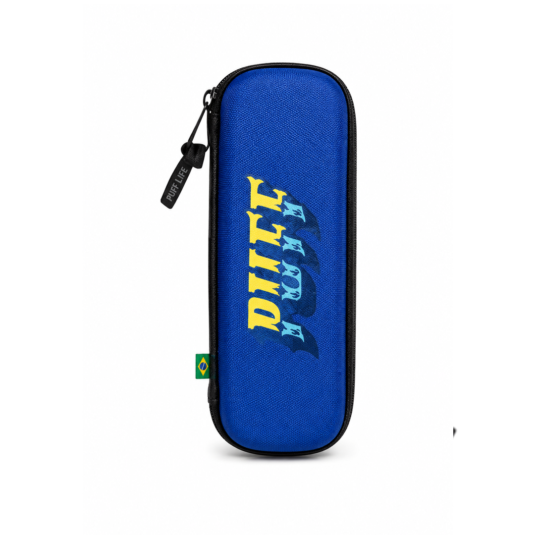 Case Puff Slim Brasilidades Azul