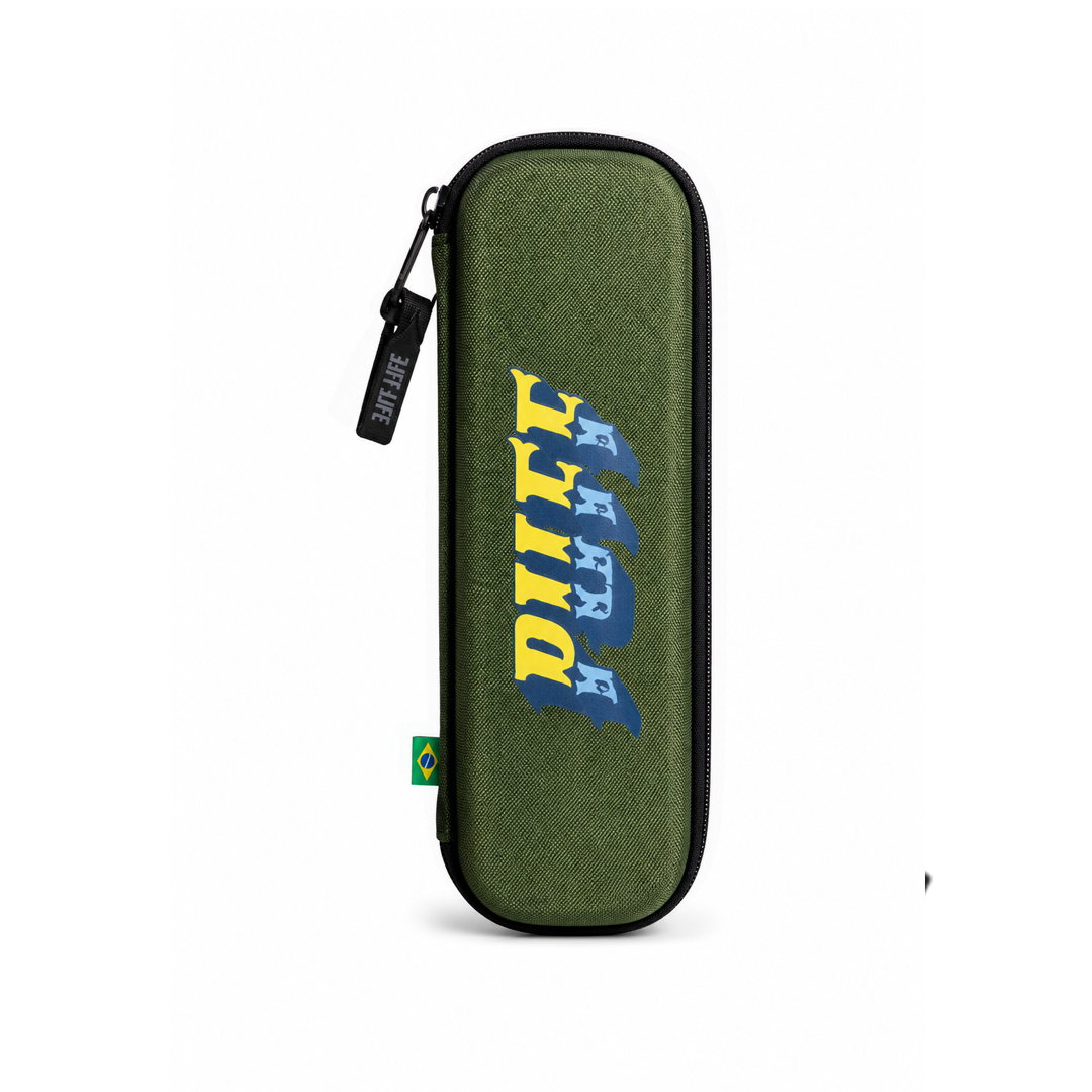 Case Puff Slim Brasilidades Verde