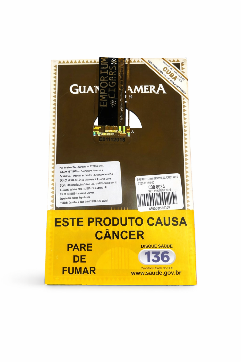 Charuto Guantanamera Cristales C/5