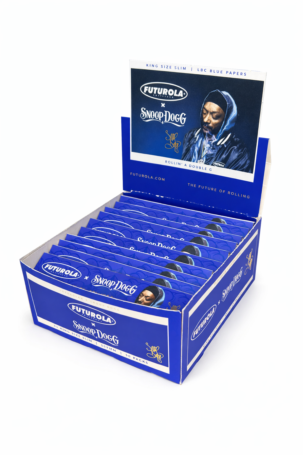 Caixa de Seda Futurola Snoop Dogg C/50