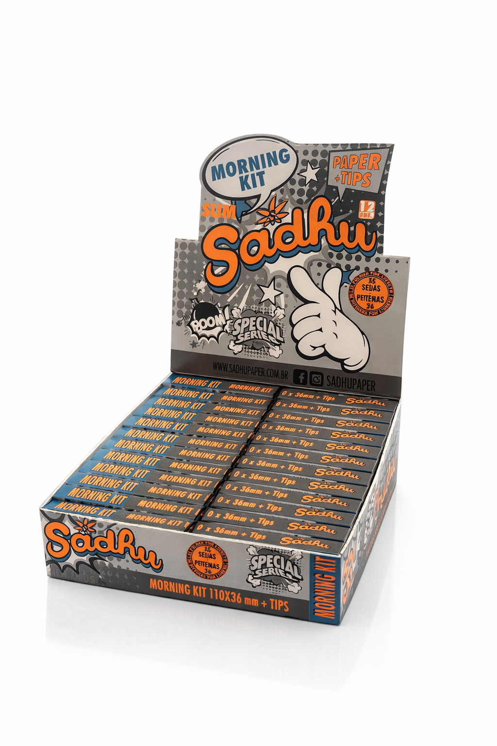 Caixa de Seda Sadhu Kit Morning K.S C/12