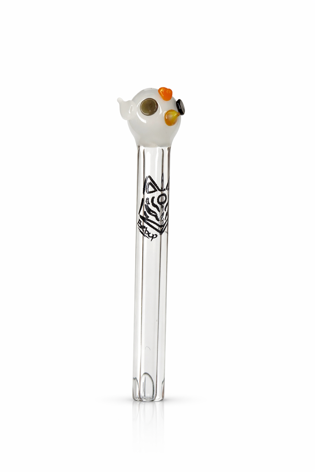 Piteira de Vidro Hippie Bong Chicken 6MM