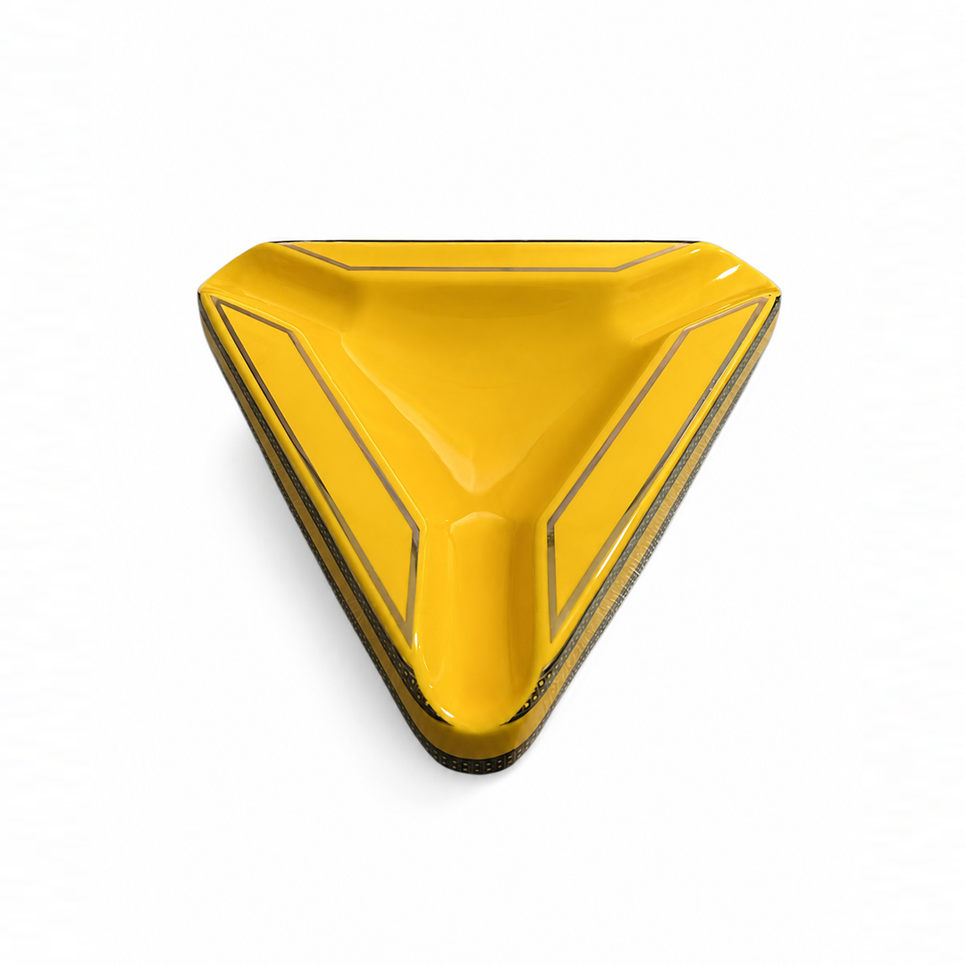 Cinzeiro de Resina P/ Charuto Triangular