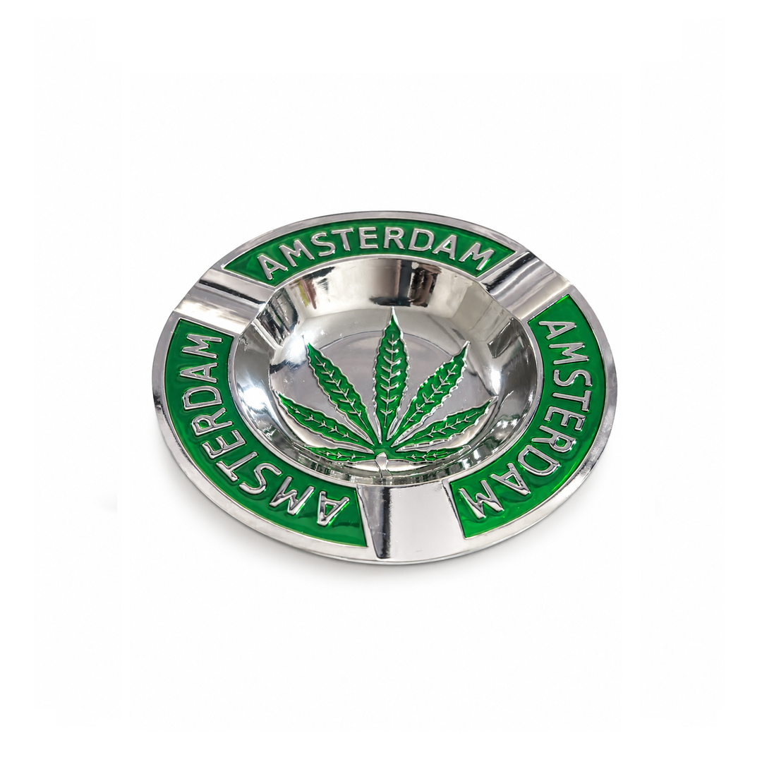 Cinzeiro de Metal Amsterdam Verde