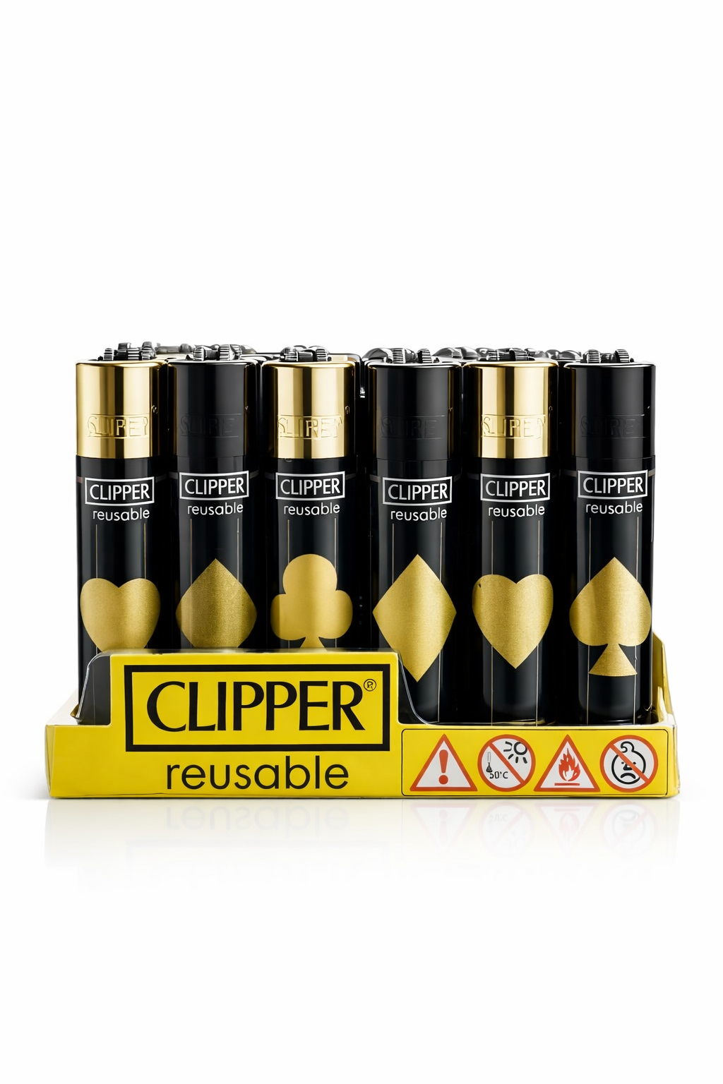 Isqueiro Clipper Gold Digger C/24