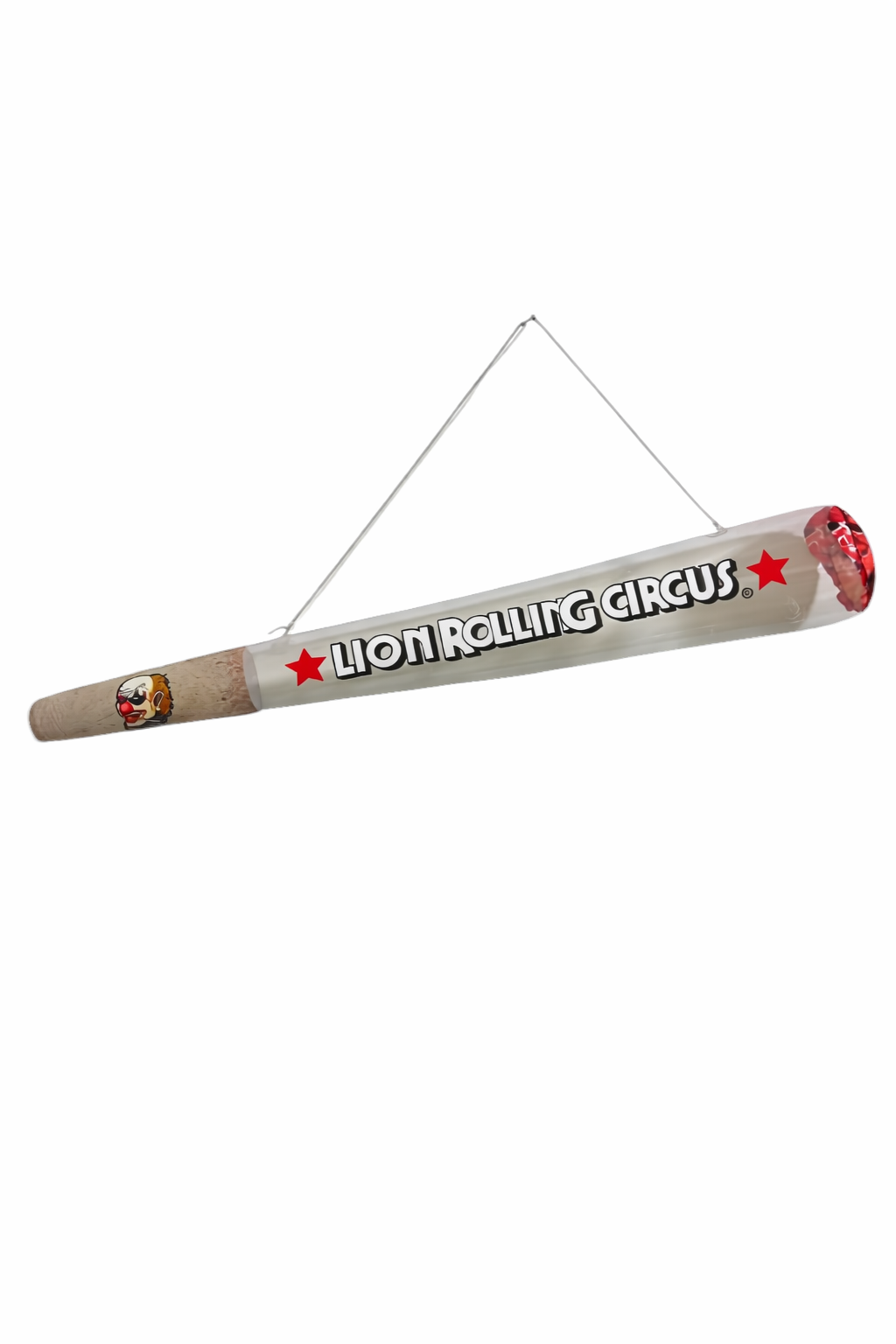 Cone Lion Trasparente Inflável Grande 150CM