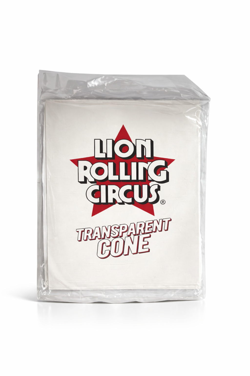 Cone Lion Trasparente Inflável Grande 150CM