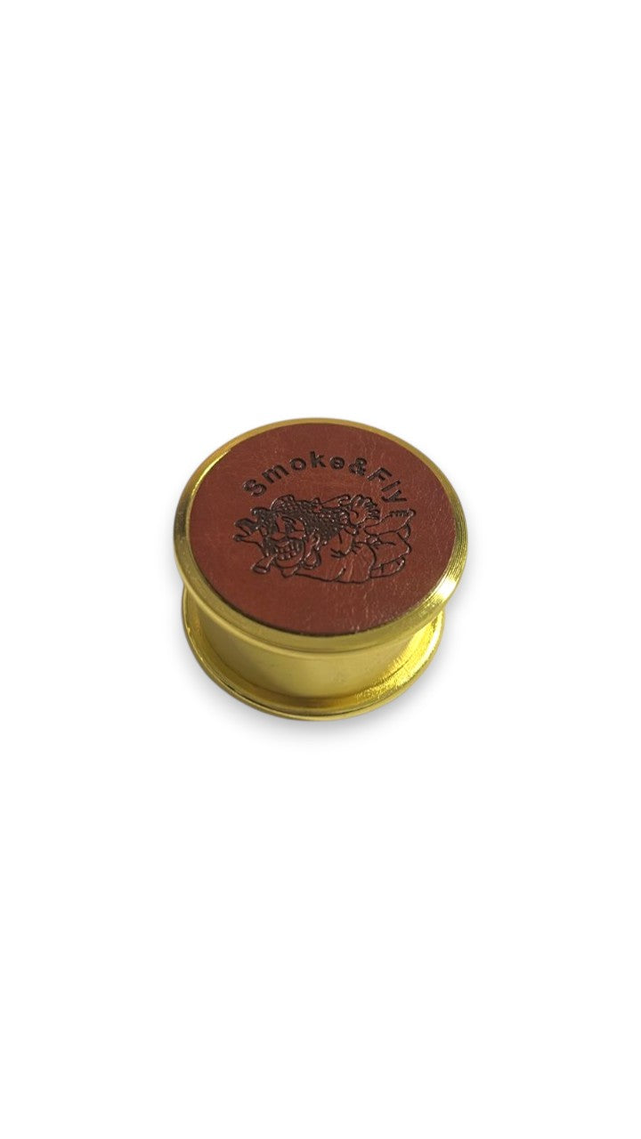Dichavador Leather Gold 2F 48MM