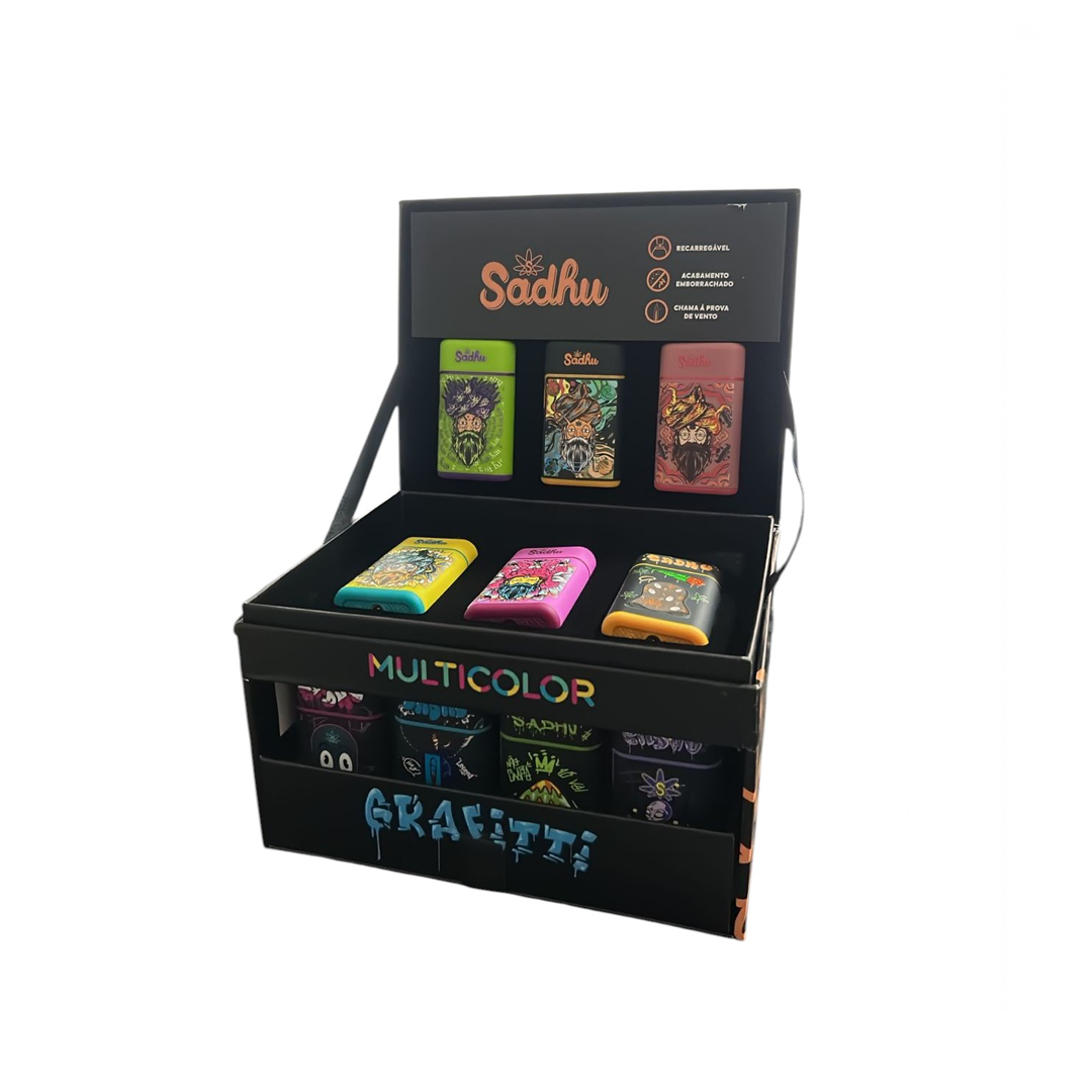 Display Gift Box Maçarico Sadhu Grafitti C/34