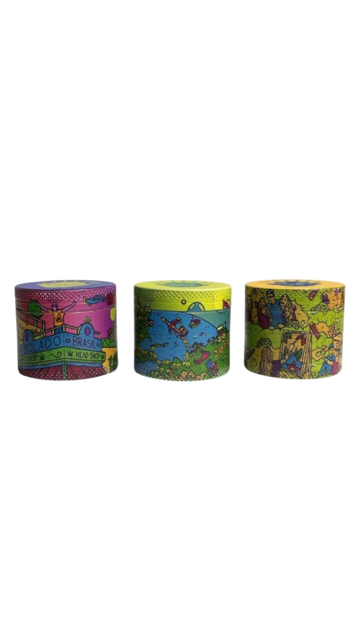 Display Dichavador Bem Bolado Quatro Partes 4CM C/6