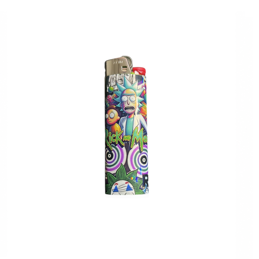 Isqueiro Bic Grande Estampado Rick e Morty