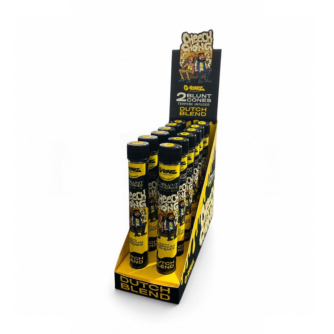 Display Blunt Cone G-Rollz Cheech+Chong C/12
