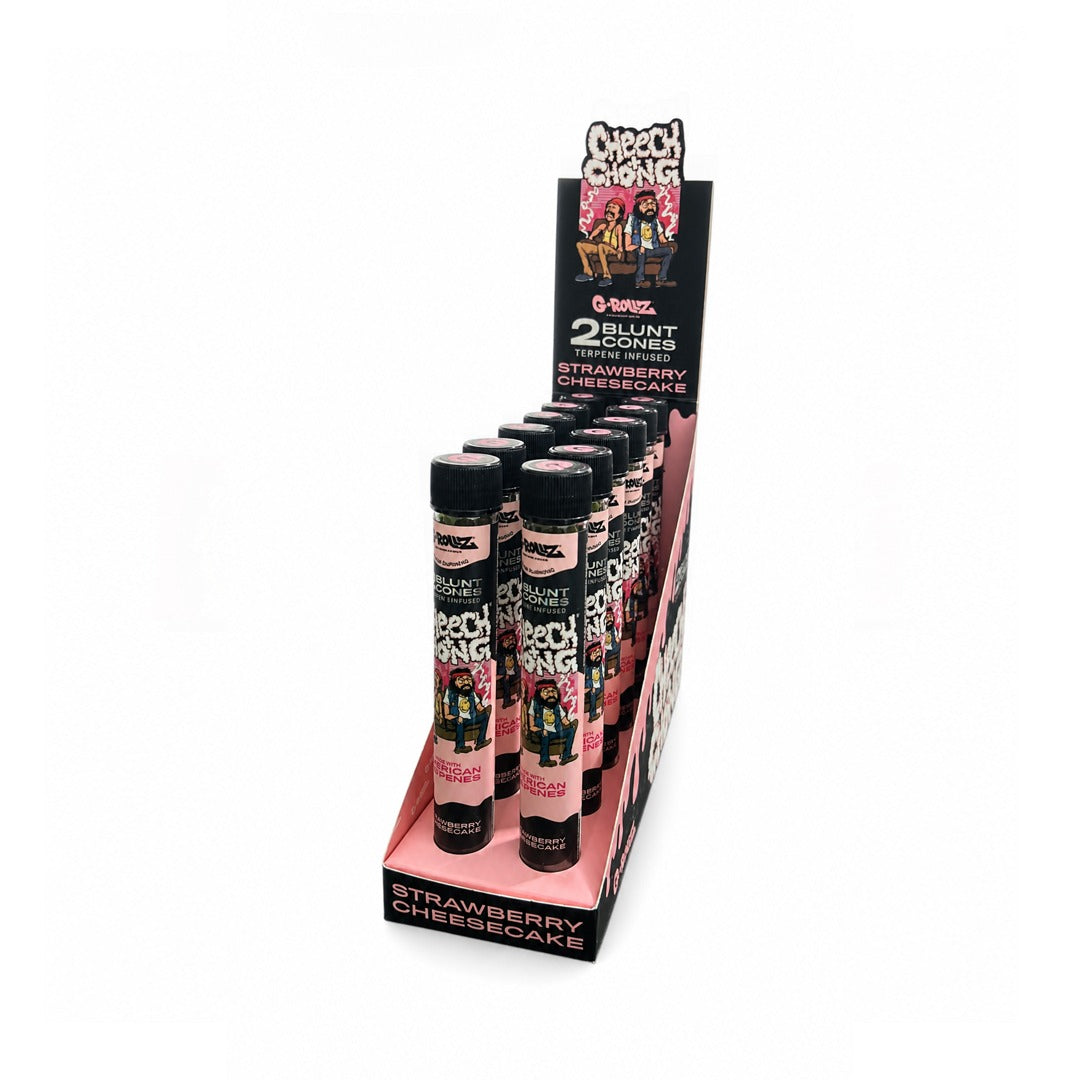 Display Blunt Cone G-Rollz Cheech+Chong C/12