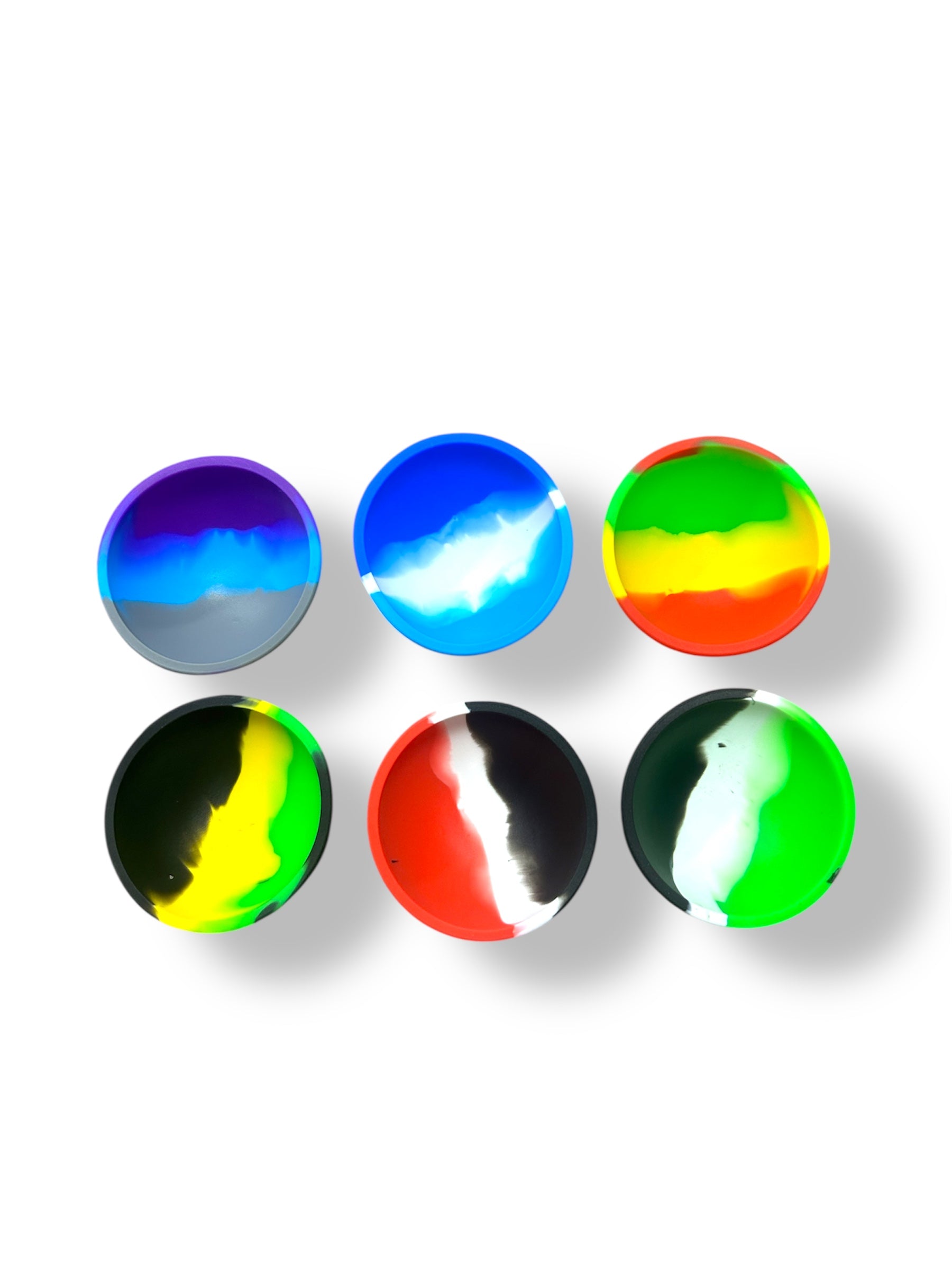 Cuia de silicone tradicional multicolor