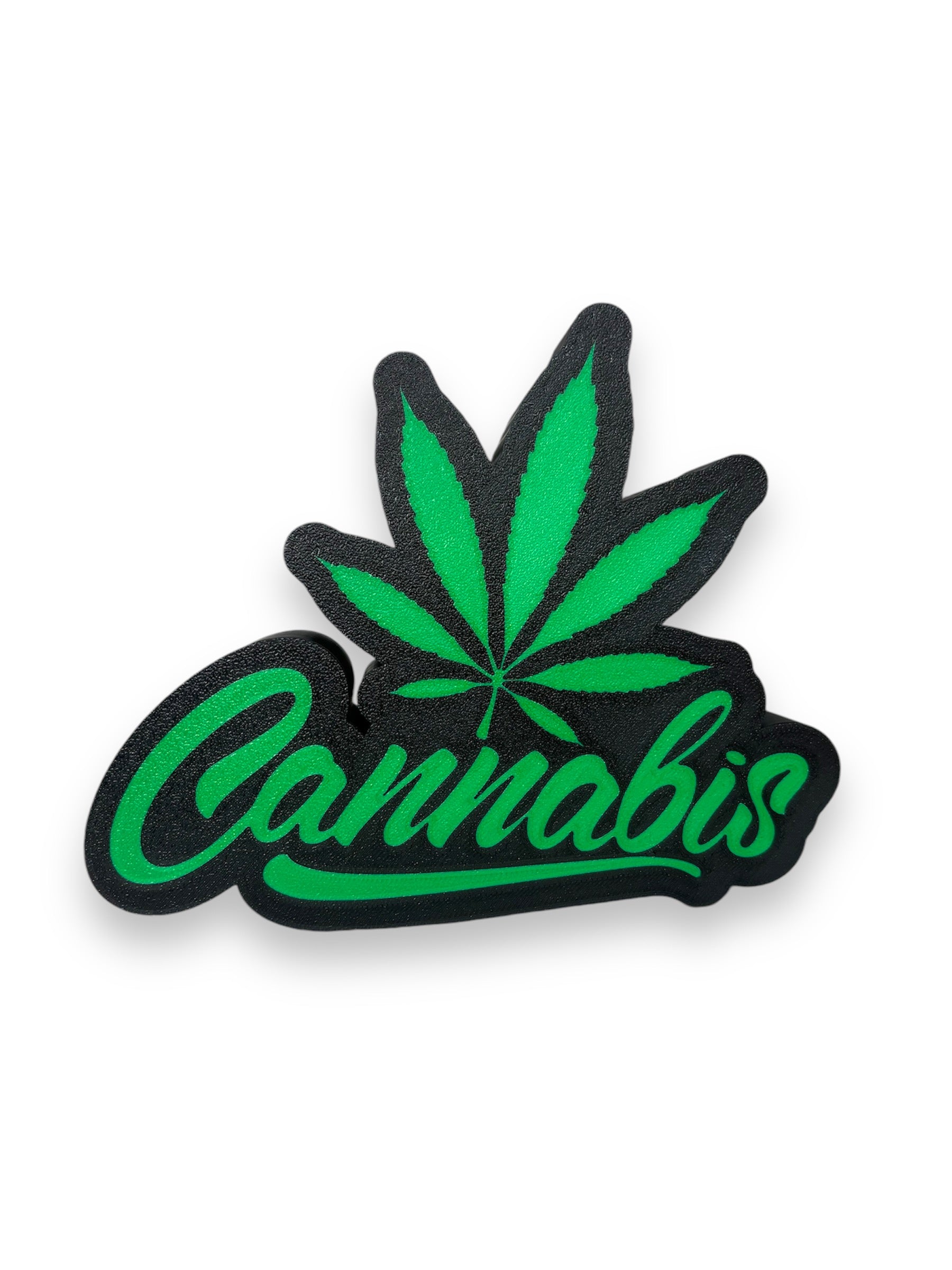 Luminária Cannabis 3D