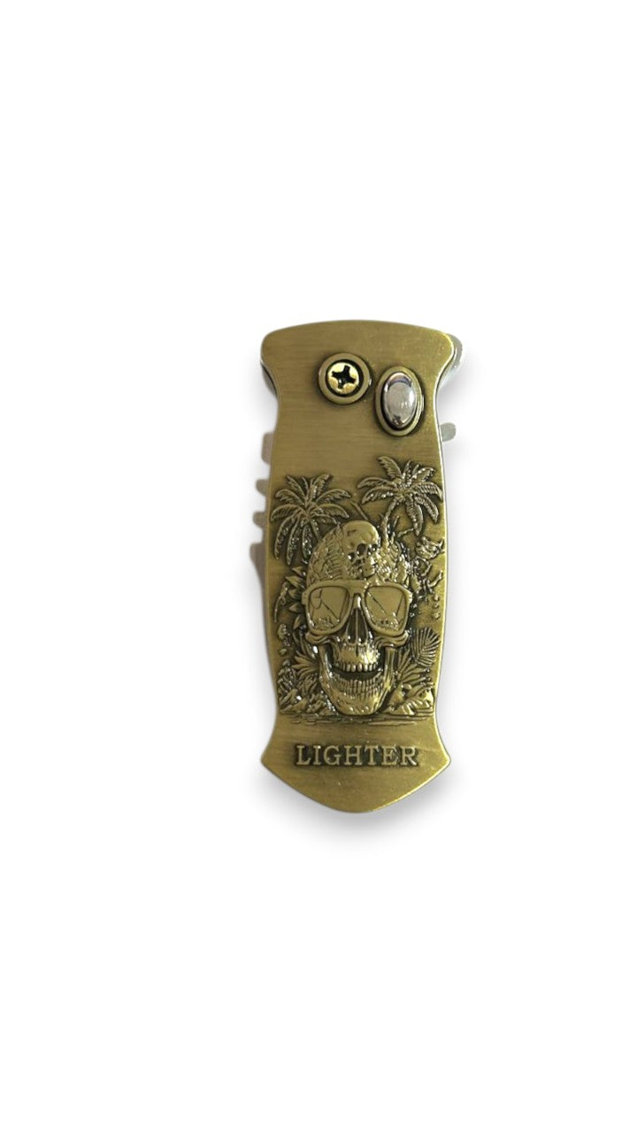 Maçarico de Metal C/ Canivete Estampado