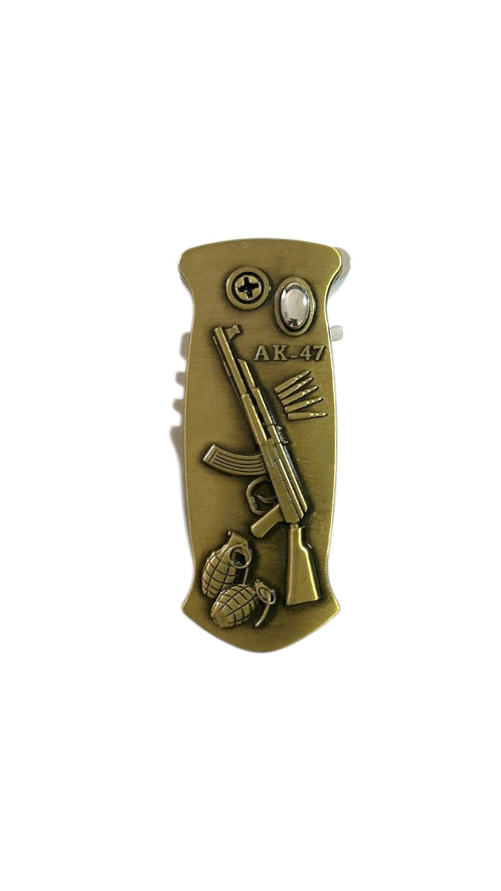 Maçarico de Metal C/ Canivete Estampado