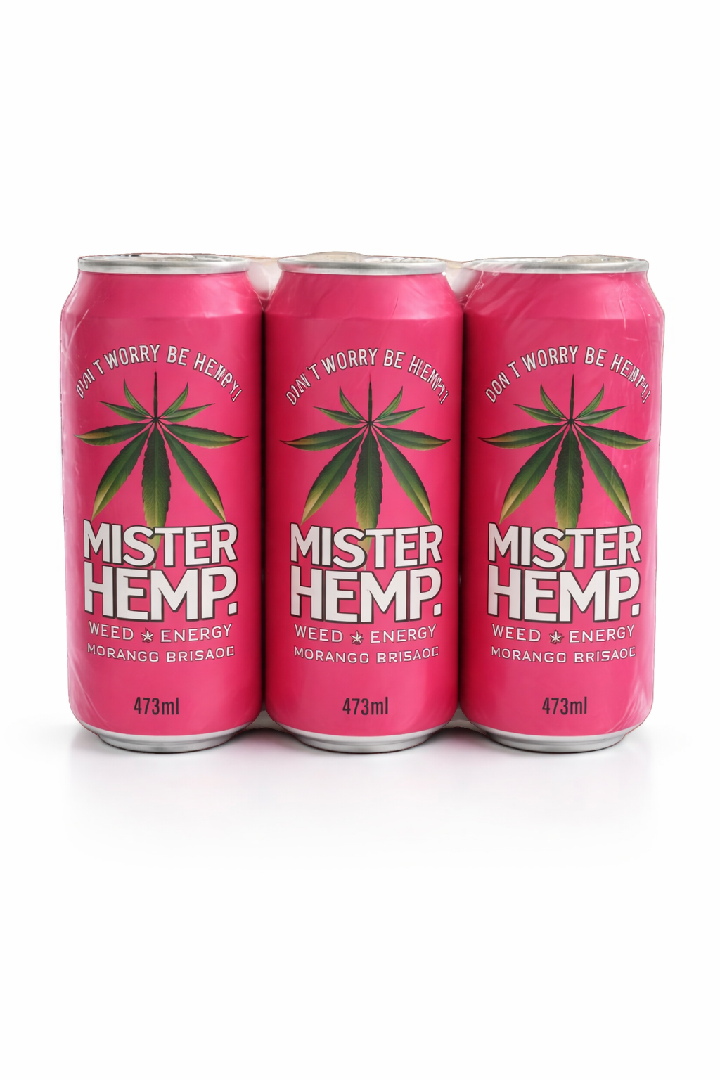 Fardo de Energético Mister Hemp 473ML C/ 6