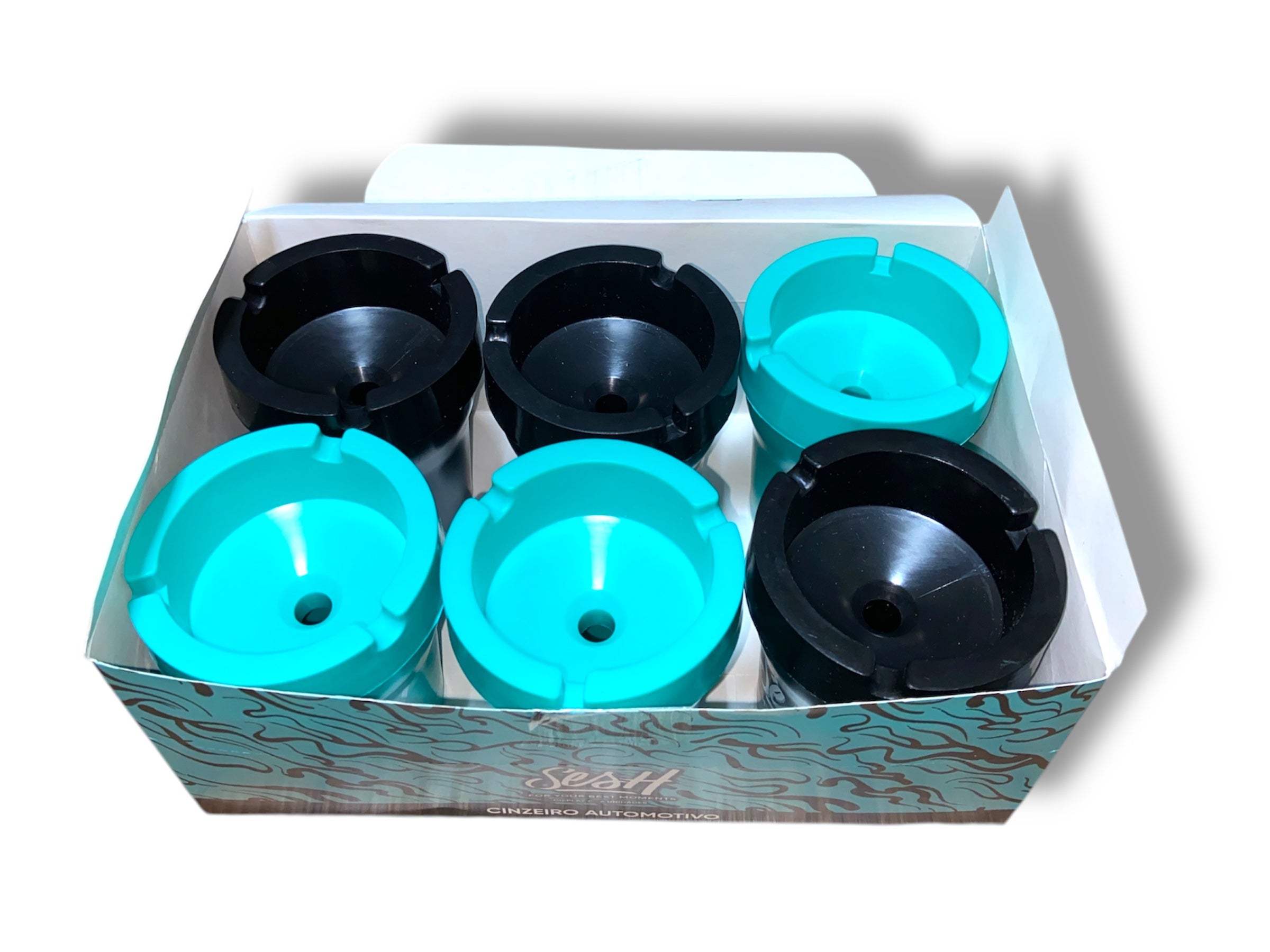 Display de Cinzeiro de Carro Sesh C/ 6