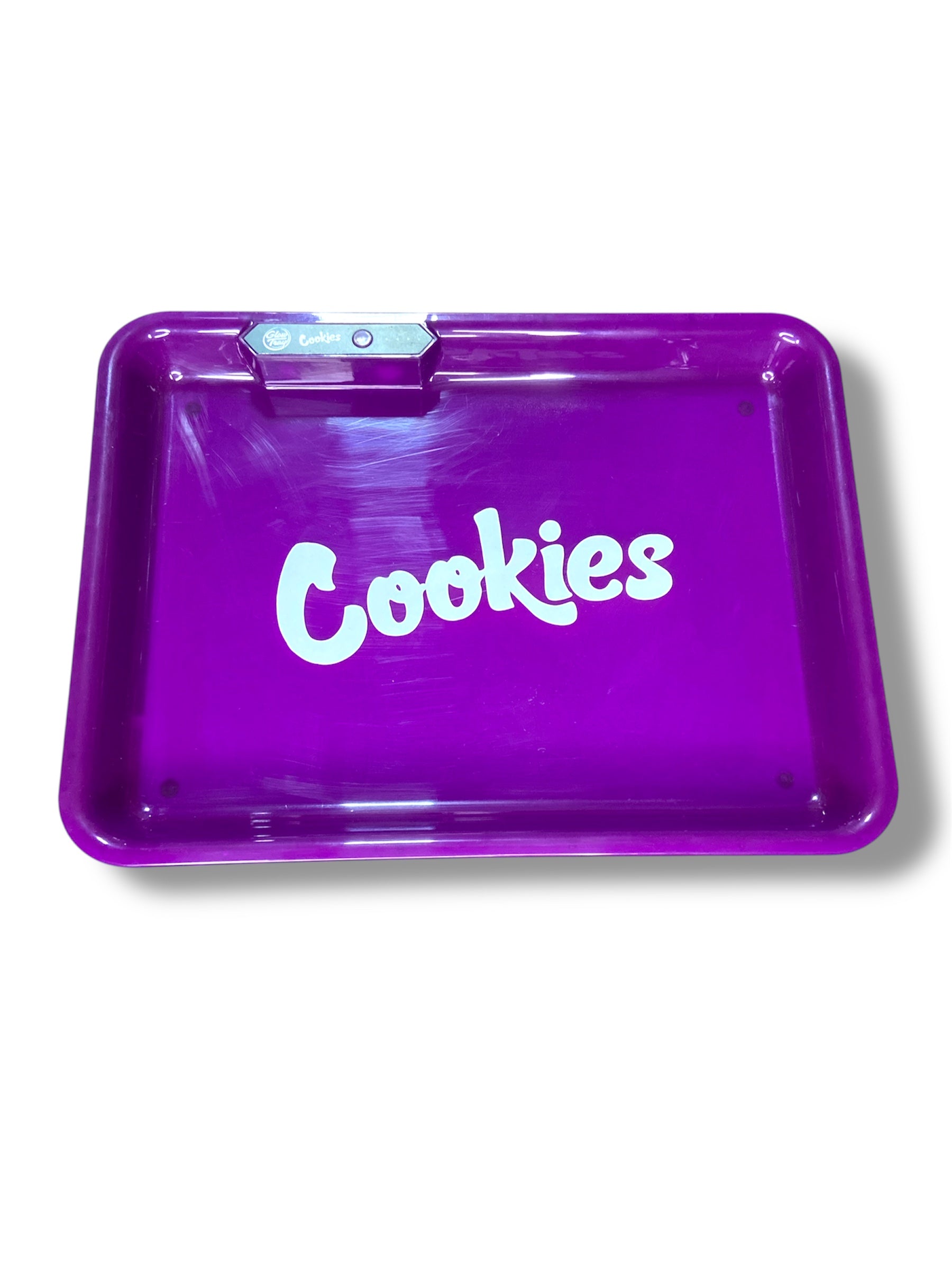 Bandeja Cookies Quadrada LED c/ Balança e som bluetooth
