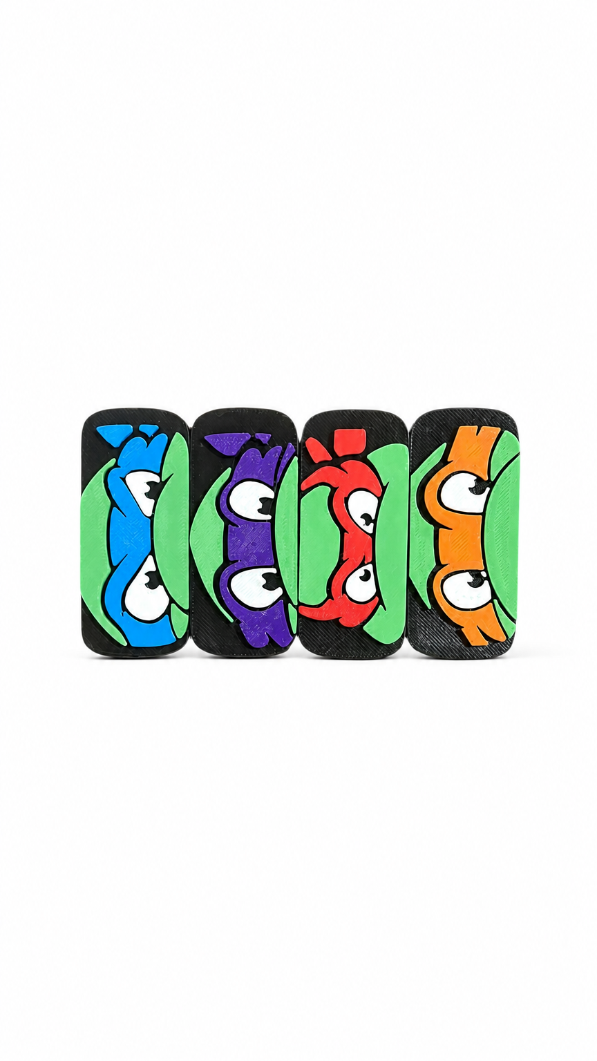 Porta Isqueiro Tartaruja Ninja 3D